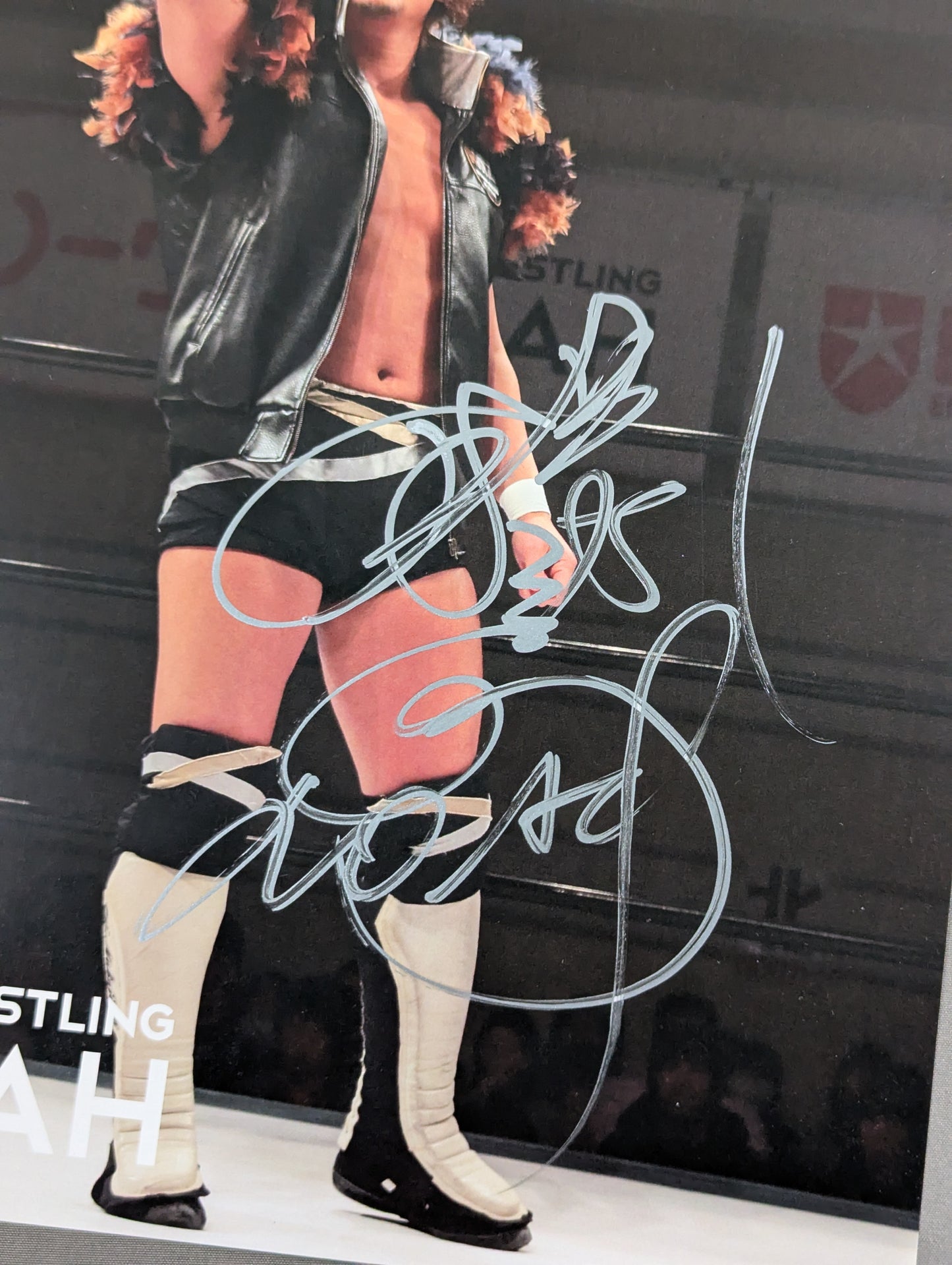 Katsuhiko Nakajima  hand signed autograph Pro-Photo (A-9)