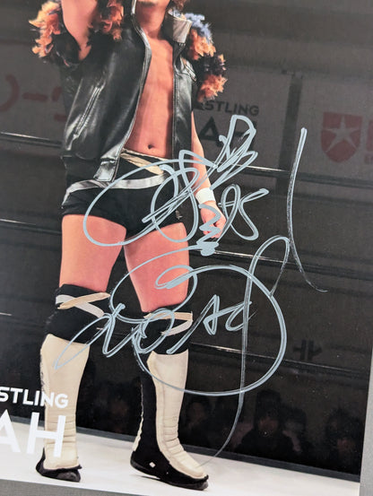 Katsuhiko Nakajima  hand signed autograph Pro-Photo (A-9)
