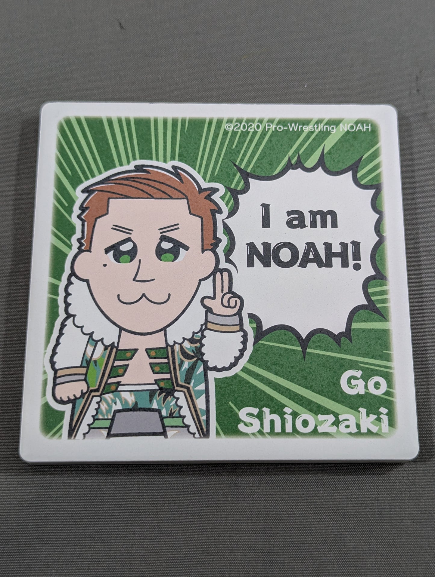 潮崎豪 大川ぶくぶ コラボ ストーンコースター