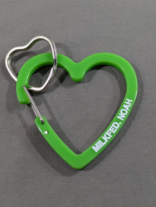 NOAH×MILK FED. Heart-shaped Carabiner