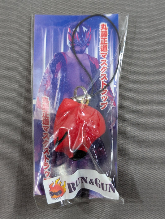 Naomichi Marufuji Mask Strap (4) (Red)