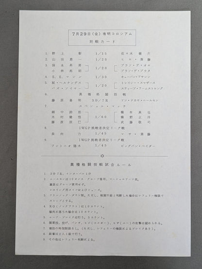 サマーファイト・イン有明