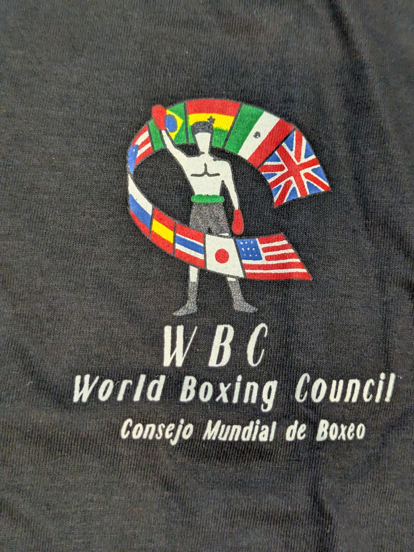 WBC「Consejo Mundial de Boxeo」Tシャツ(ブラック)