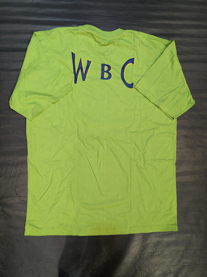 ホセ・スレイマン「WBC President」ピクチャーTシャツ(ライトグリーン)