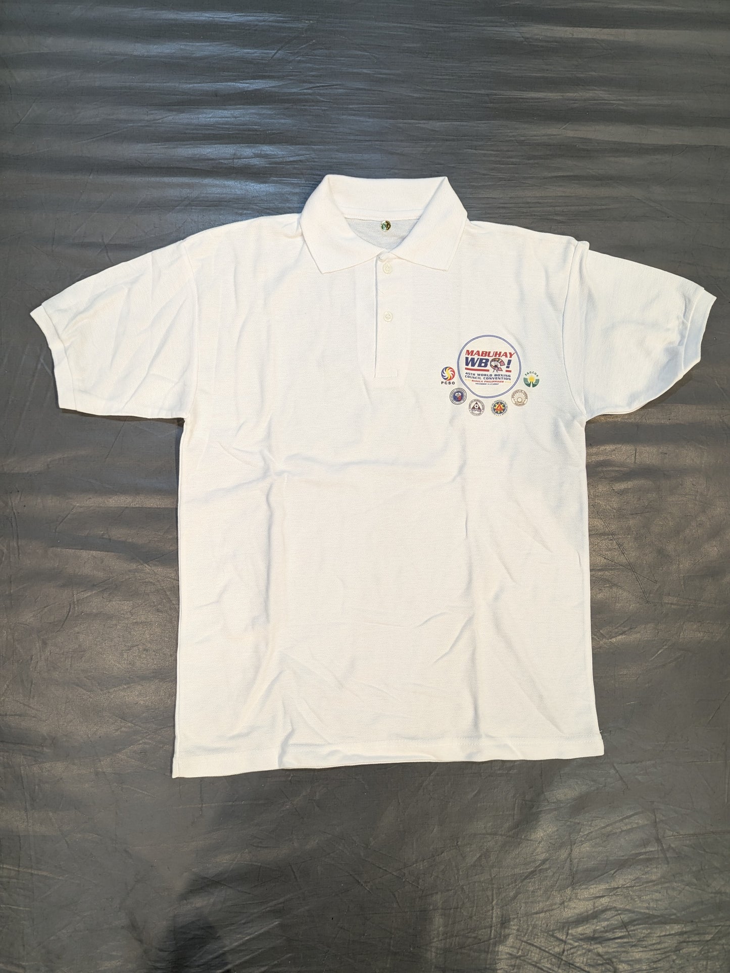 WBC '45th ANNUAL CONVENTION' Polo Shirt (1) (White)