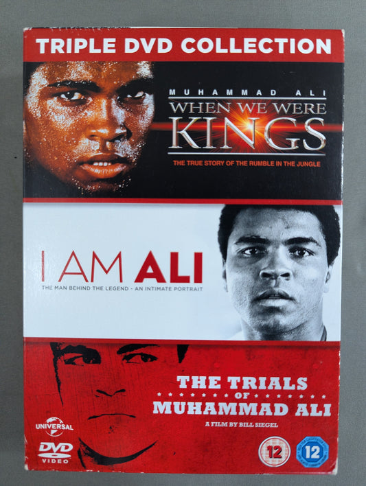 MUHAMMAD ALI ★TRIPLE DVD COLLECTION★