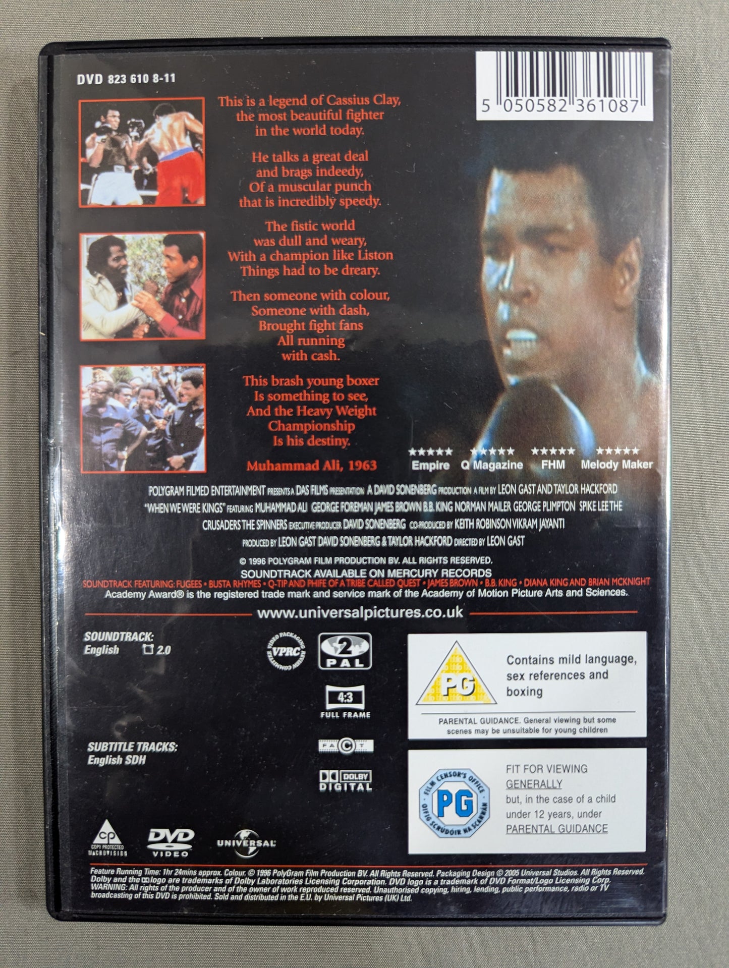 MUHAMMAD ALI ★TRIPLE DVD COLLECTION★