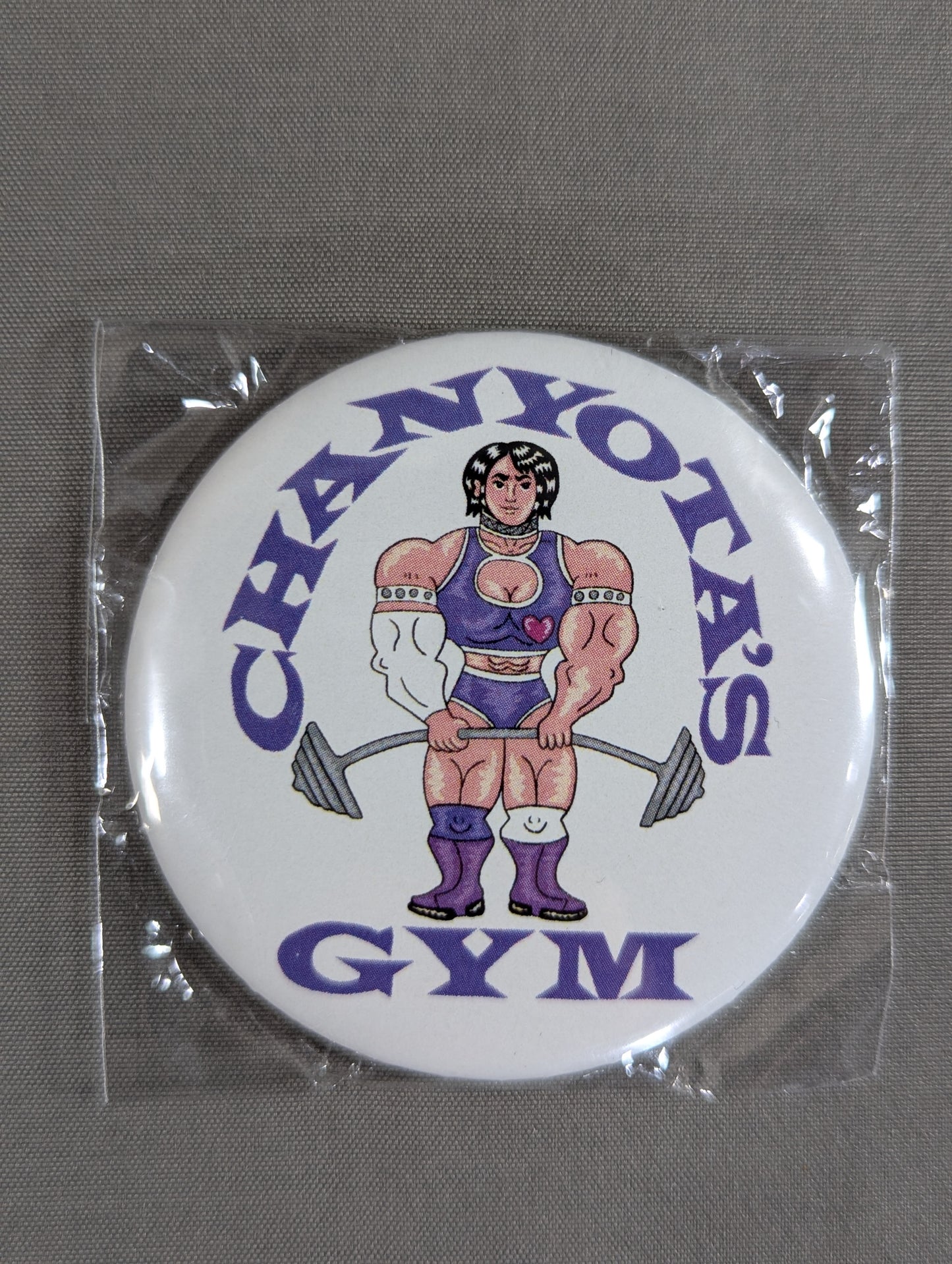 Chanyota "CHANYOTA'S GYM" PinBack button