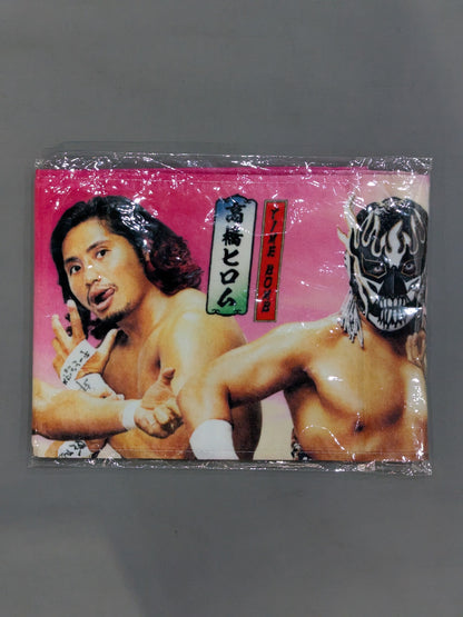 New Japan Pro Wrestling 50th Anniversary Key Visual Muffler Towel