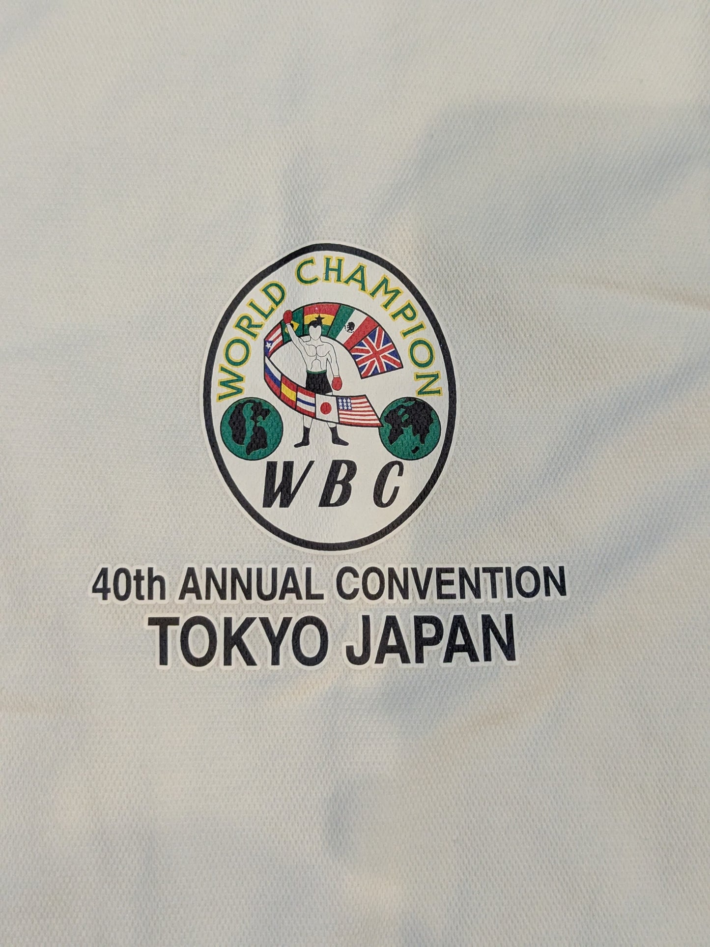 WBC「40th ANNUAL CONVENTION」ポロシャツ①(ホワイト)