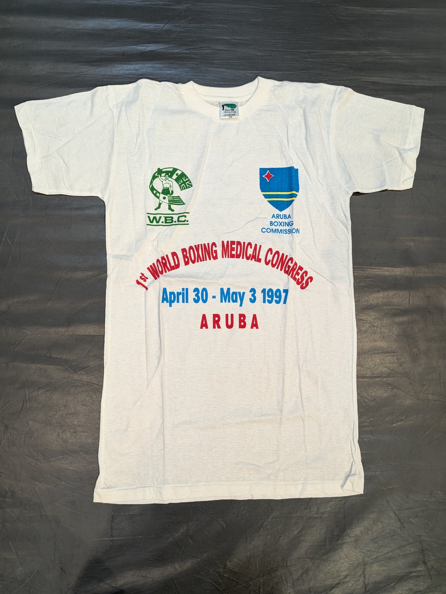 WBC「1st. BOXING MEDICAL CONGRESS 1997」Tシャツ(ホワイト)
