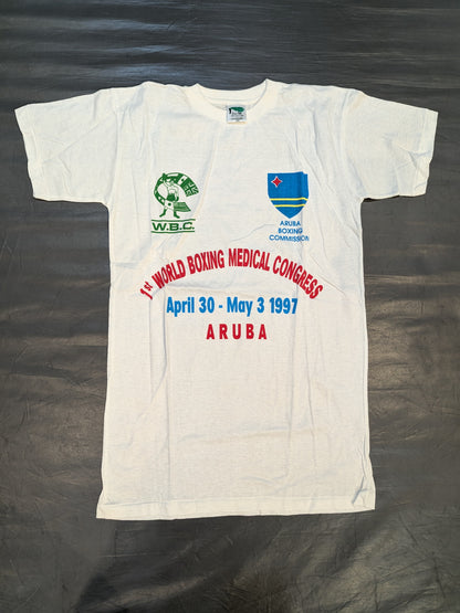 WBC「1st. BOXING MEDICAL CONGRESS 1997」Tシャツ(ホワイト)