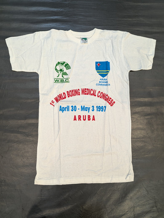 WBC「1st. BOXING MEDICAL CONGRESS 1997」Tシャツ(ホワイト)