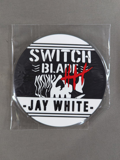 New Japan Pro Wrestling Jay White BIG Rubber Coaster