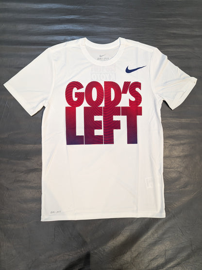 Shinsuke Yamanaka 'EVERYTHING FOR GOD'S LEFT KYOTO' Dry T-Shirt (1) (White)