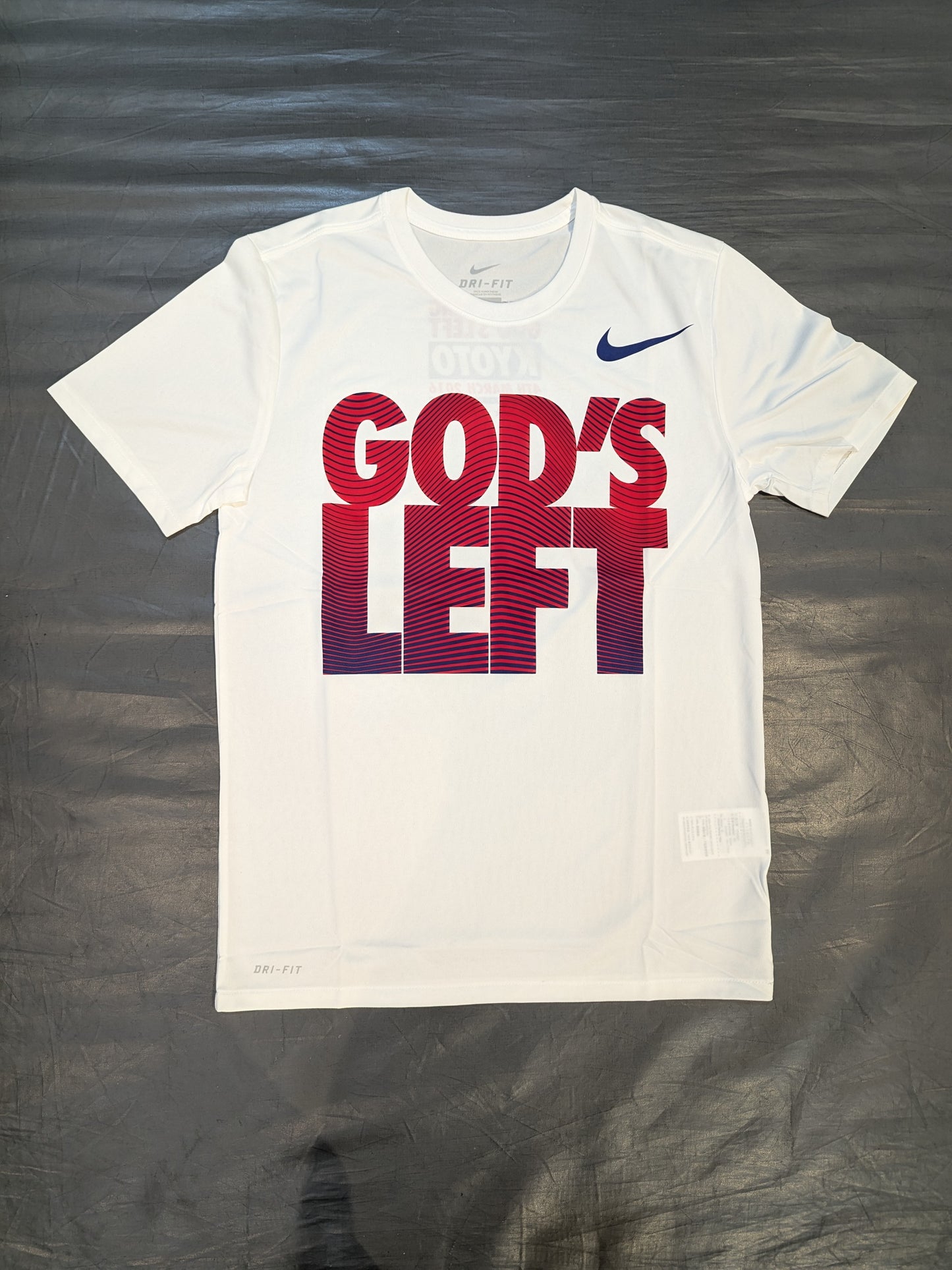 Shinsuke Yamanaka "EVERYTHING FOR GOD'S LEFT KYOTO" Dry T-Shirt (2) (White)