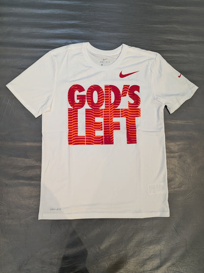 Shinsuke Yamanaka "GOD'S LEFT KYOTO" Dry T-Shirt (1) (White)