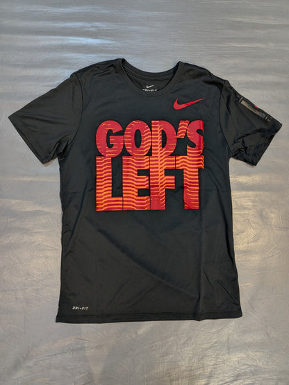 Shinsuke Yamanaka 'GOD'S LEFT KYOTO' Dry T-Shirt (2) (Black)