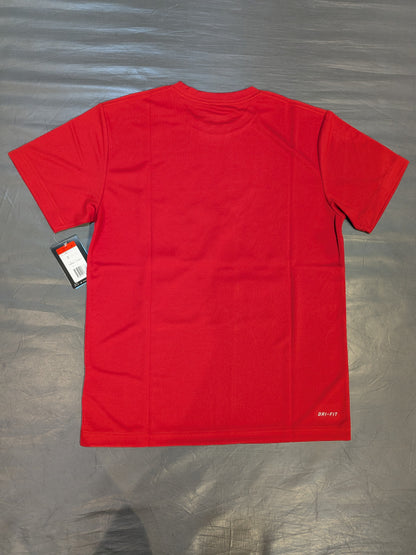 山中慎介「GOD'S LEFT KNOWS」ドライTシャツ(レッド)