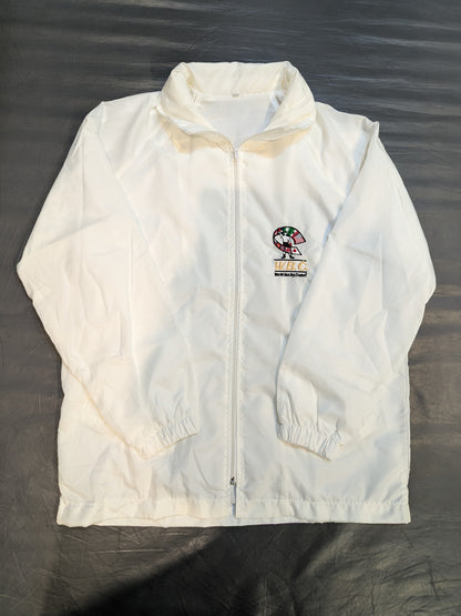 WBC 刺繍入りウィンドブレーカー(ホワイト)