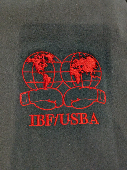 IBF/USBA 刺繍入りジャンパー(ブラック)