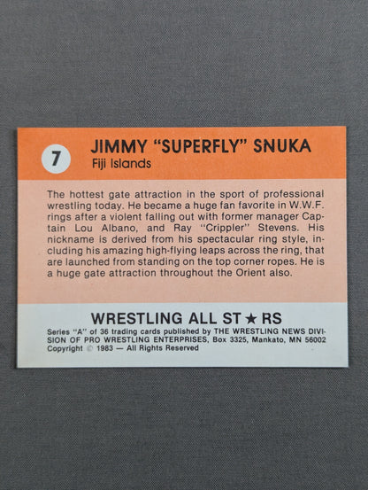 ★1983 WRESTLING ALL STARS Series A★ ジミー・スヌーカ
