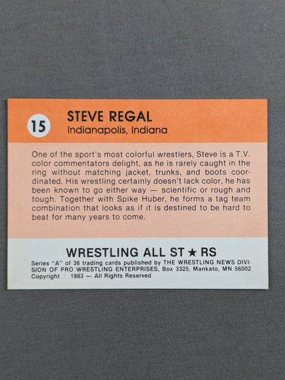 ★1983 Wrestling ALL STARS Series A★ Steve Regal