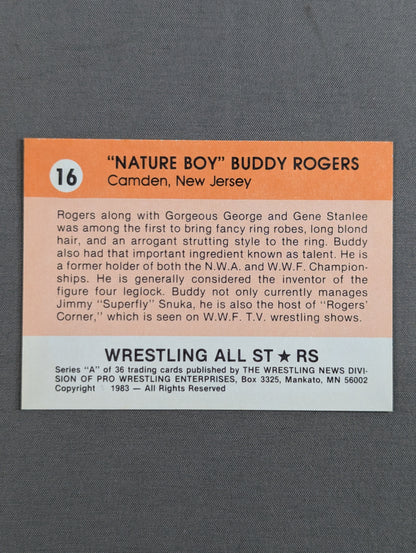 ★1983 WRESTLING ALL STARS Series A★ バディ・ロジャース