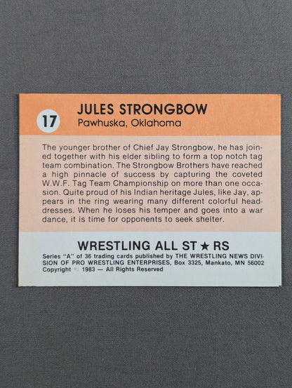 ★1983 WRESTLING ALL STARS Series A★ ジュールズ・ストロンボー