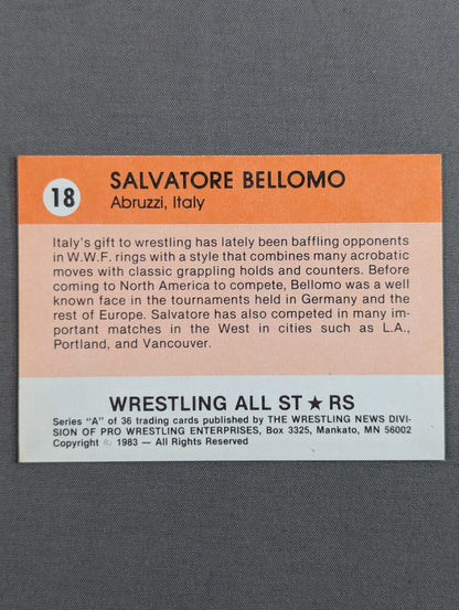 ★1983 WRESTLING ALL STARS Series A★ サルバトーレ・ベロモ