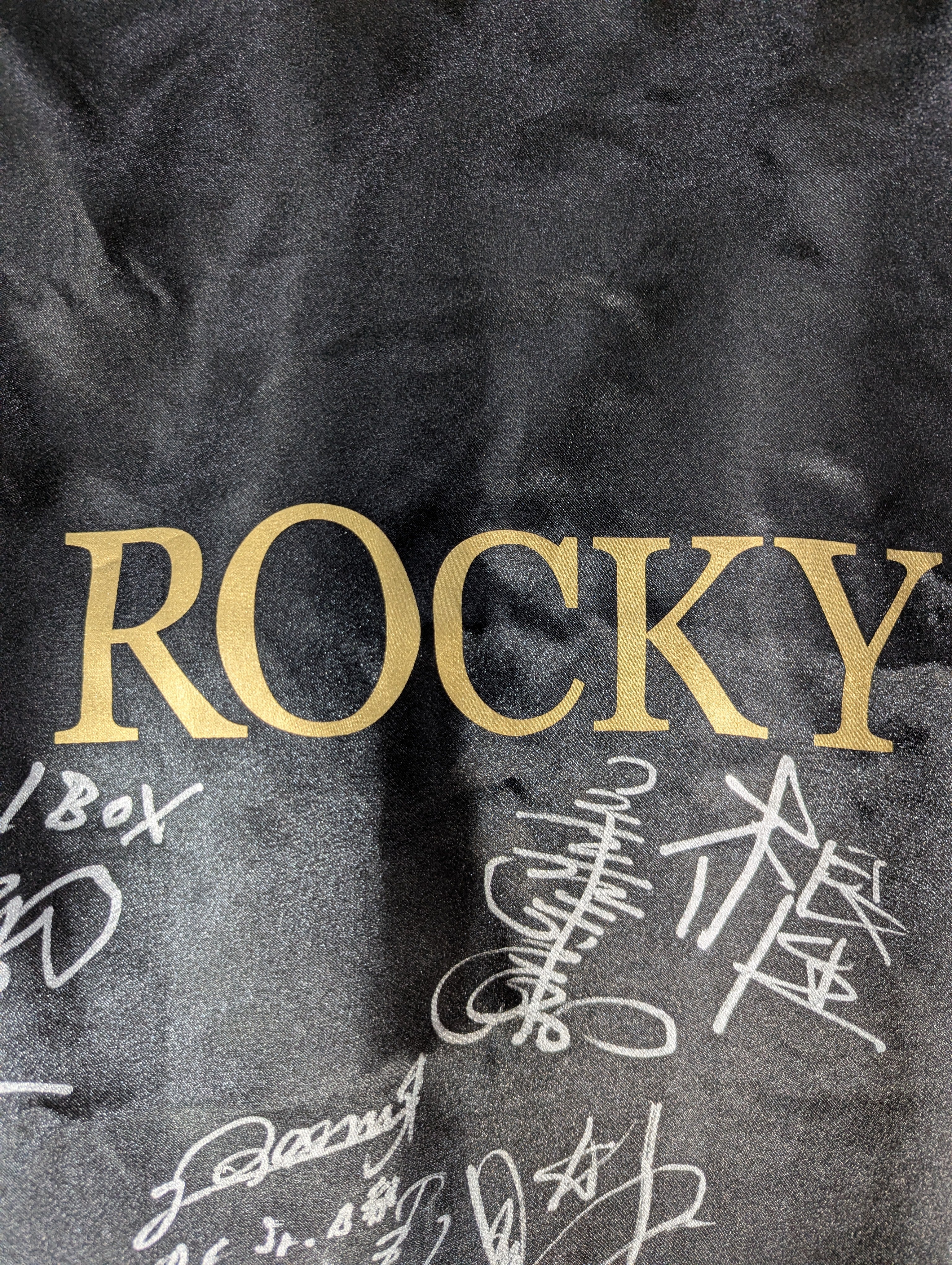 8選手直筆サイン入り】ロッキー 勝負ガウン – 闘道館