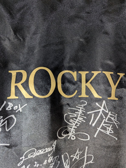 【8選手直筆サイン入り】ロッキー 勝負ガウン