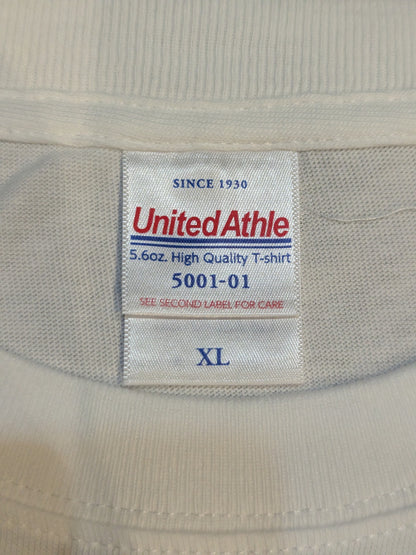 UNAGI SAYAKA Blue Resolve T-Shirt (White)