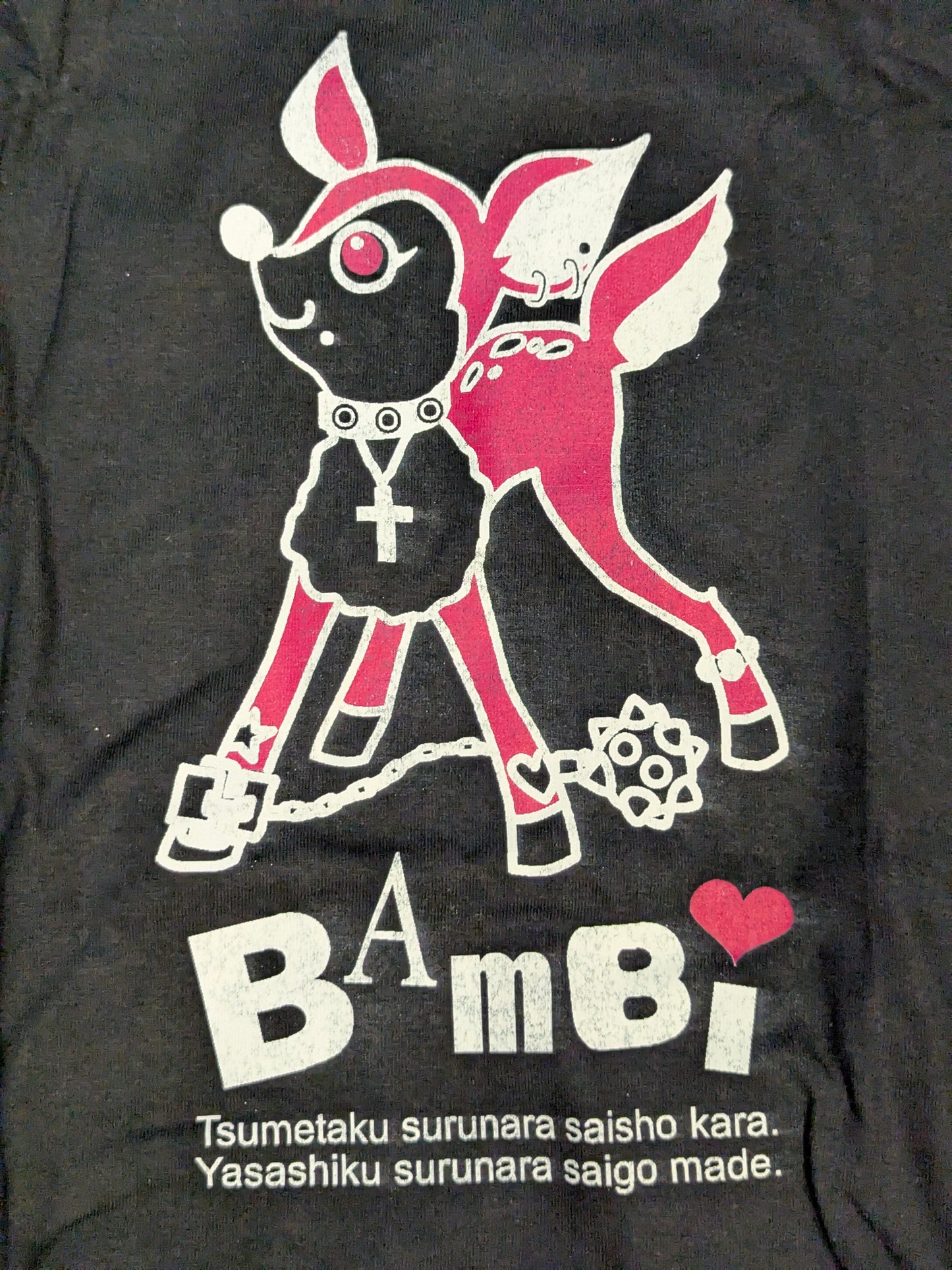 バンビ「BAｍBi」Tシャツ