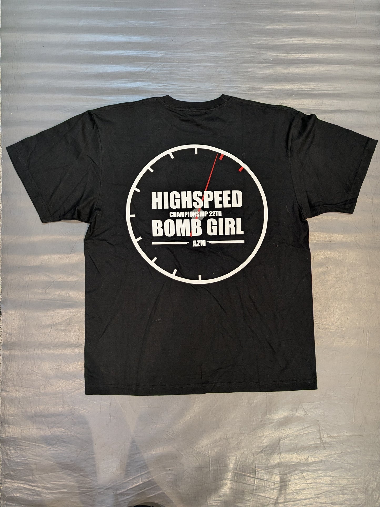 AZM 'HIGHSPEED BOMB GIRL' T-shirt (1)