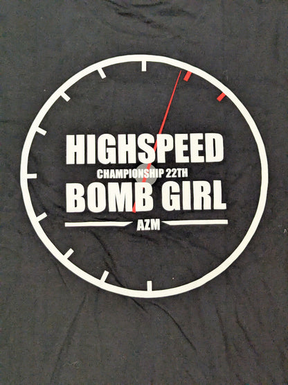 AZM 'HIGHSPEED BOMB GIRL' T-shirt (1)