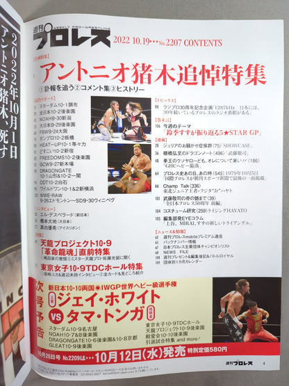 Weekly Pro Wrestling 2207