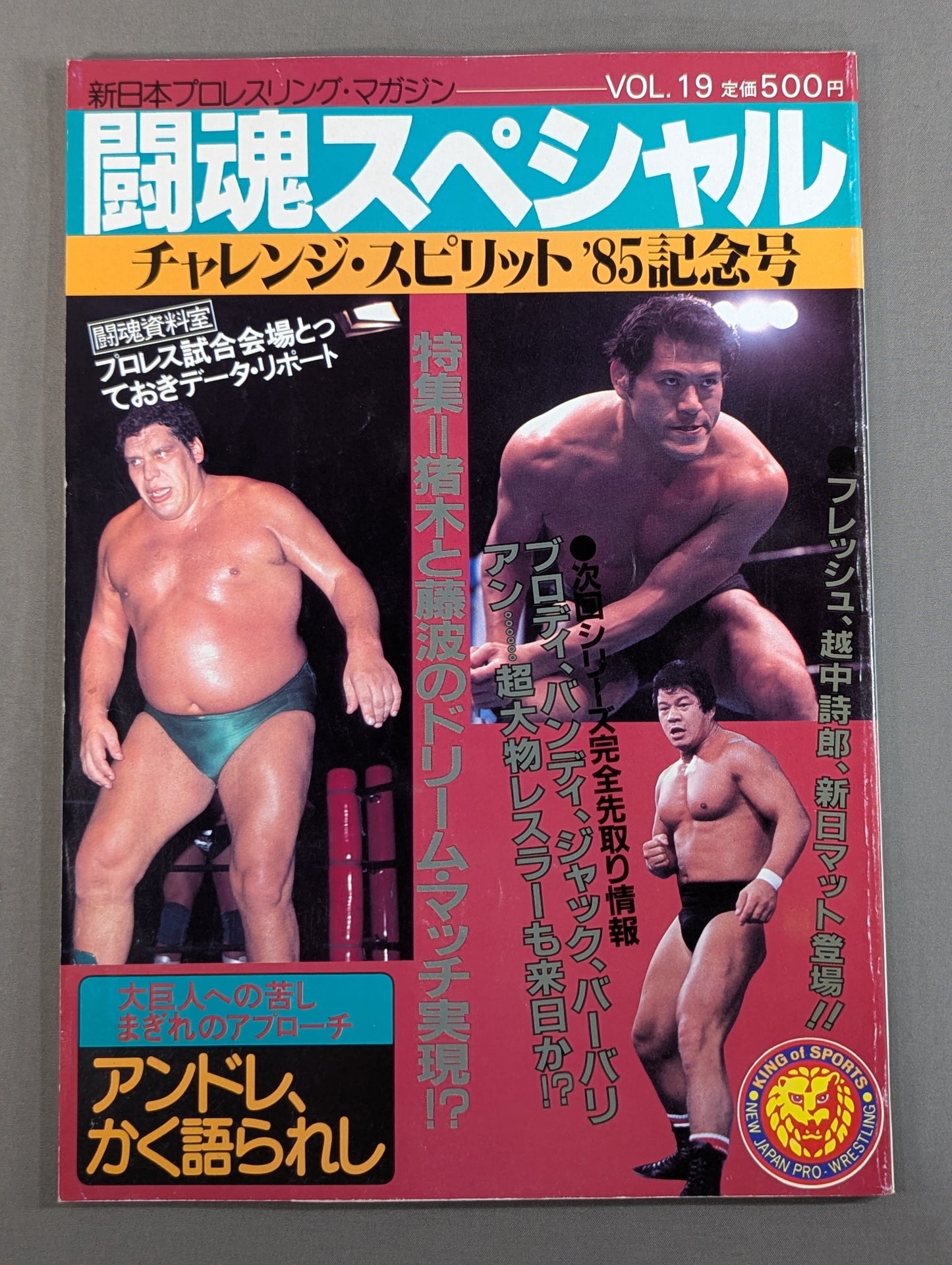 ★ Inoki vs Fujinami ★ Fighting Spirit Special 19