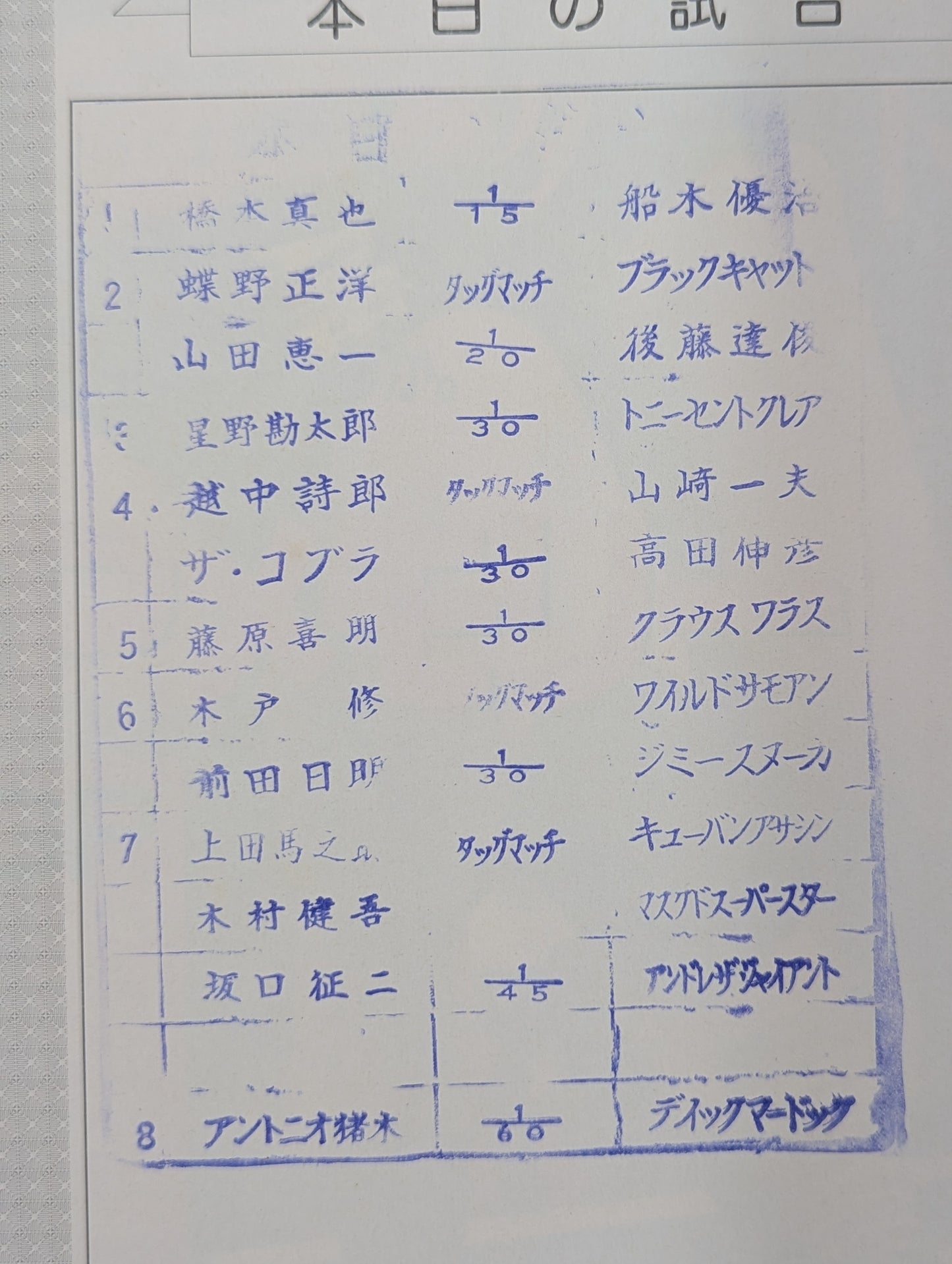 ★猪木vsマードック IWGP決勝戦★ 闘魂スペシャル25