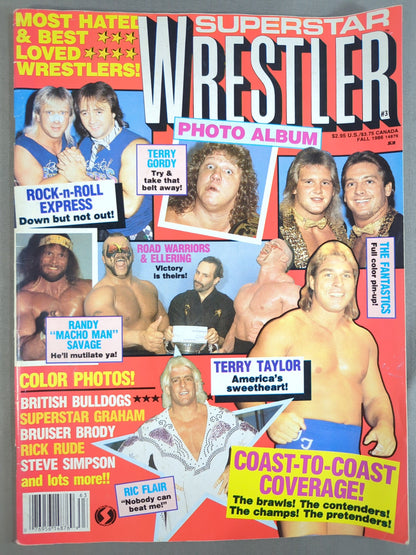 SUPERSTAR WRESTLER PHOTO ALBUM