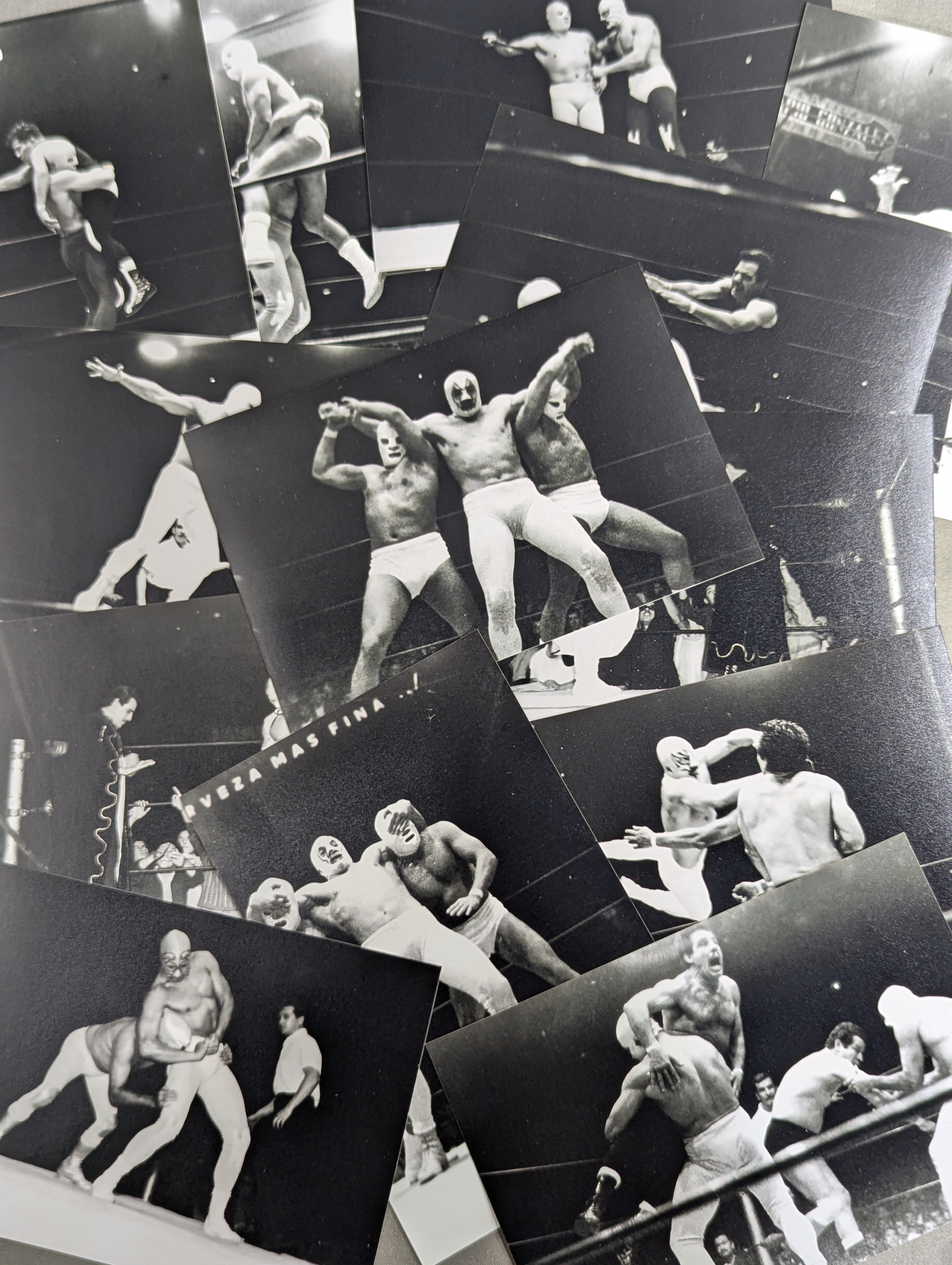 ミル・マスカラス 1960～70年代 白黒試合写真 63枚セット – 闘道館
