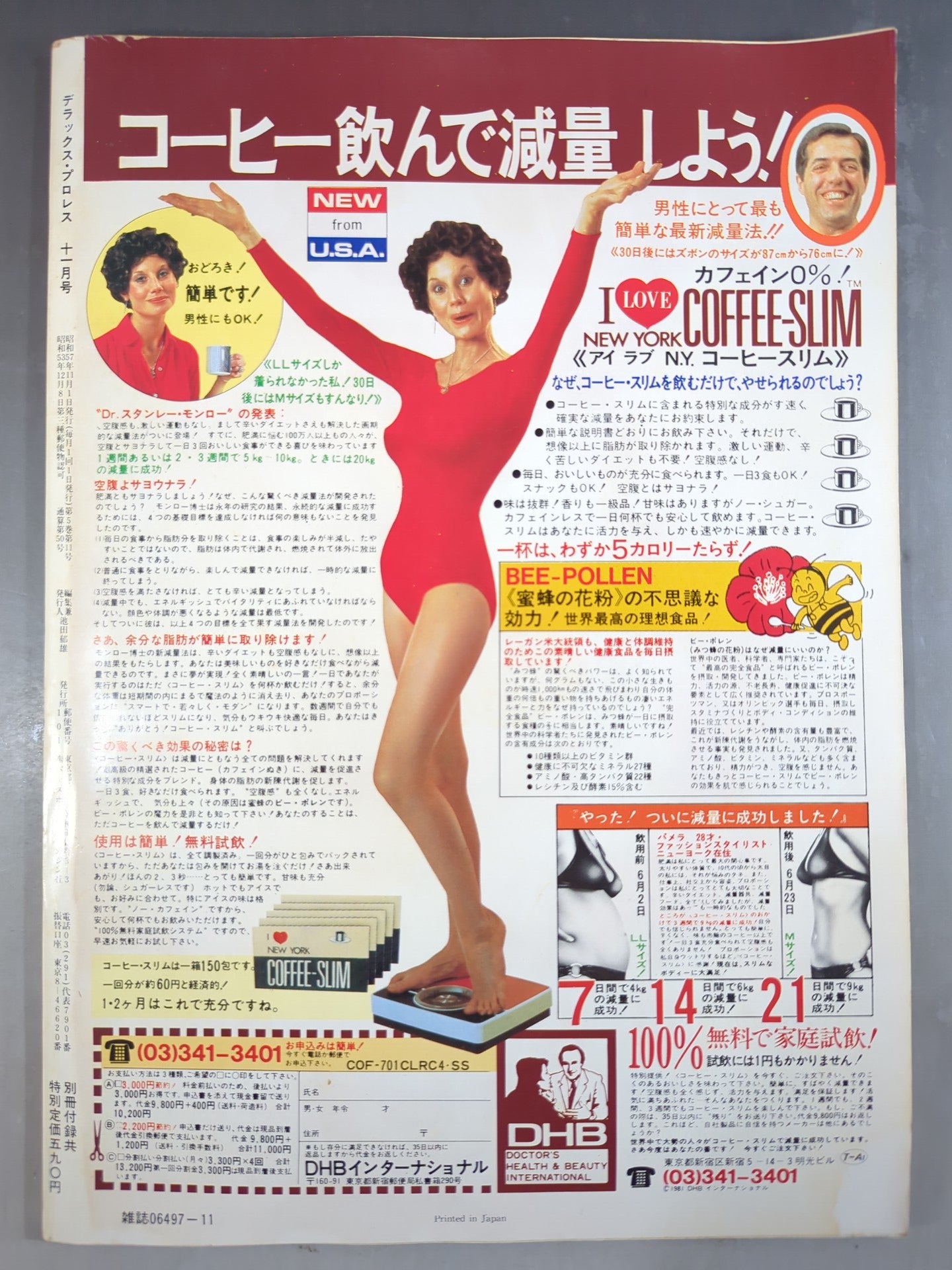 デラックスプロレス 1982年11月号