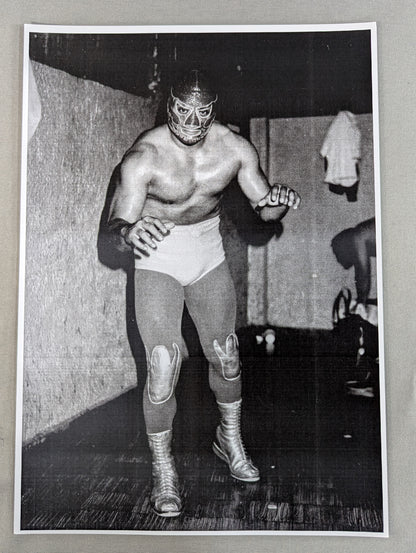El Canek  Black and White  large format photo set of 3