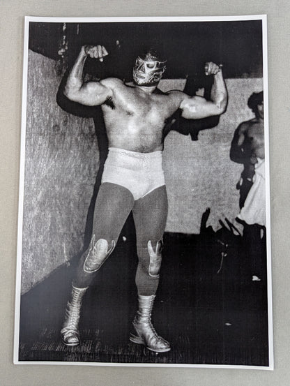 El Canek  Black and White  large format photo set of 3