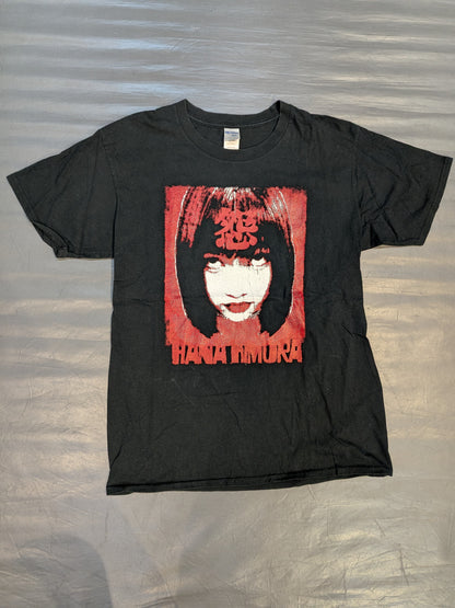 Hana Kimura  'Grudge' T-shirt (Black×Red)