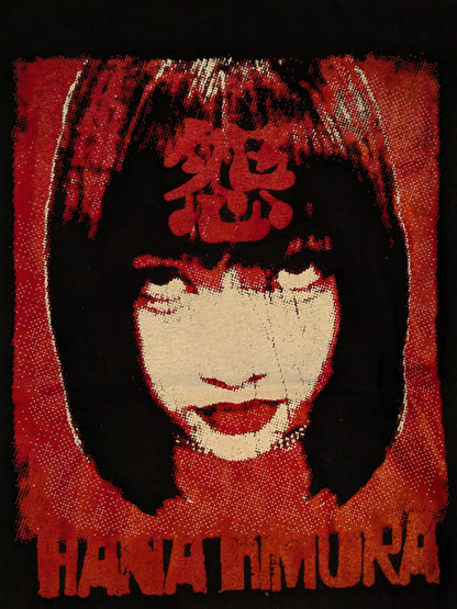 Hana Kimura  'Grudge' T-shirt (Black×Red)