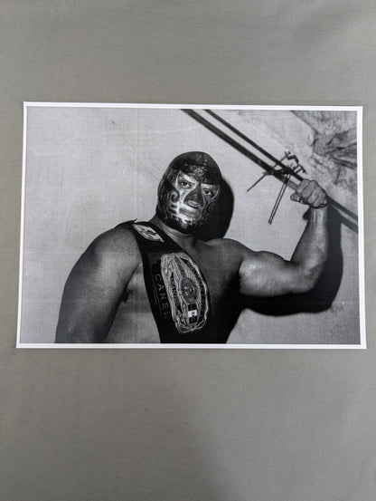 El Canek  Black and White  large format photo (1)
