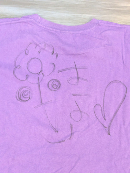 【hand signed autograph】 Hana Kimura  " Hana T-shirt