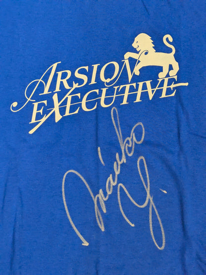 [Mariko Yoshida hand signed autograph] ARSION "ARSION EXECUTIVE" T-shirt