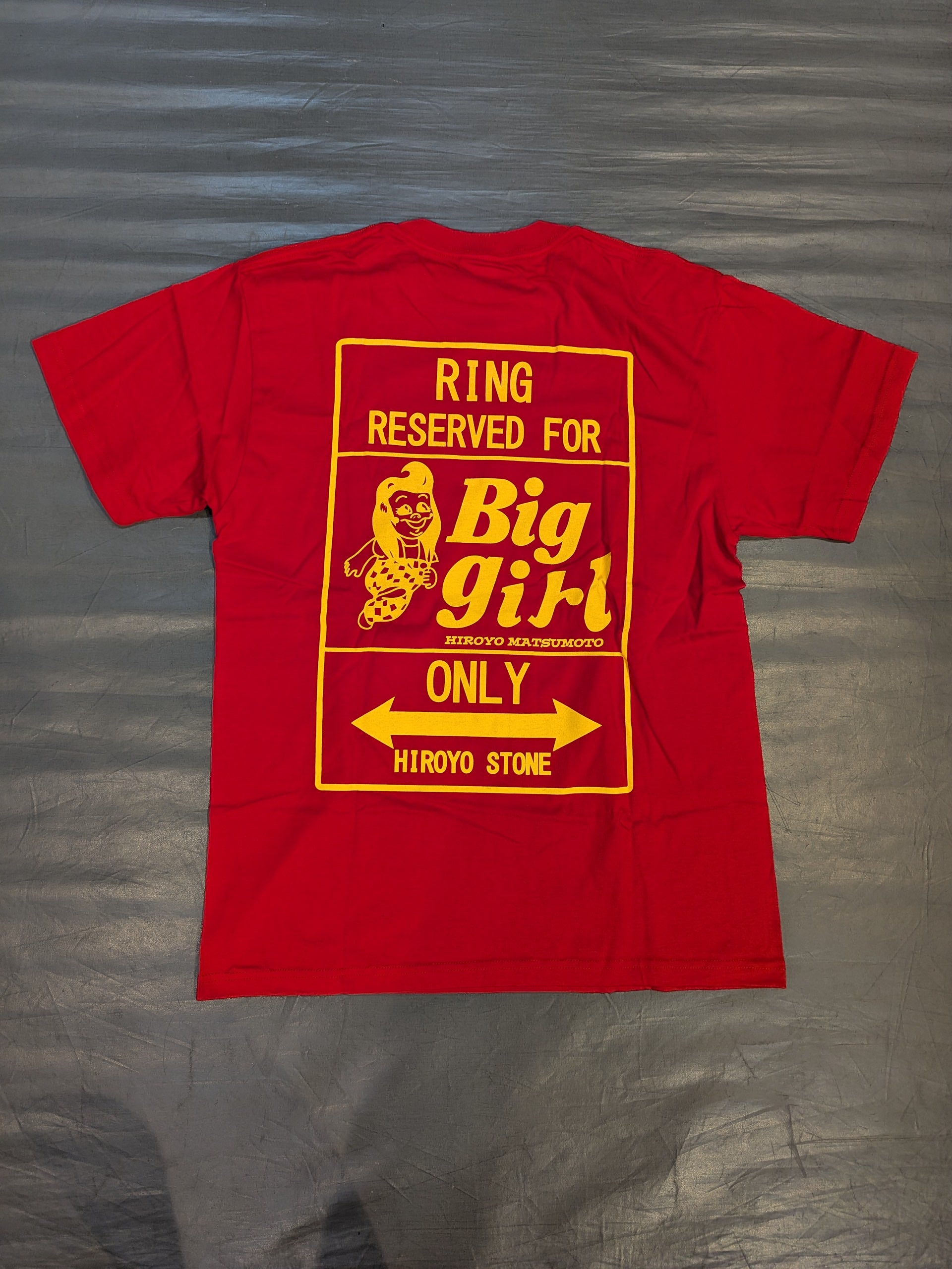 直筆サイン入り】松本浩代「Big girl」Tシャツ – 闘道館
